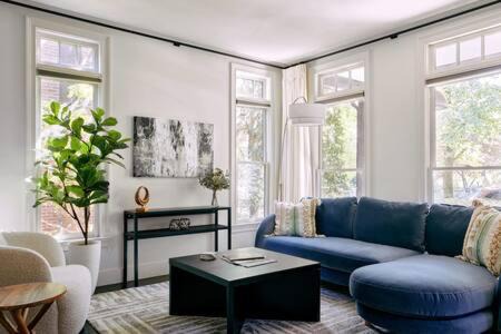 Germantown House | Chic 4BR with Fenced Yard Walk to Dining Parking 5 Mins to Nissan Stadium Less than 2 miles to Broadway Workspace Parking 24 Hr Hospitality Great for Families