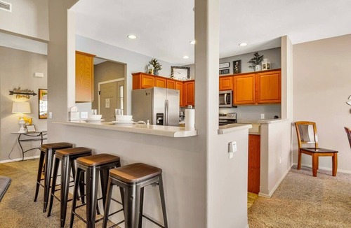 Branson West Condo | Condo with Game Room! Walk to Pool! Close to SDC!