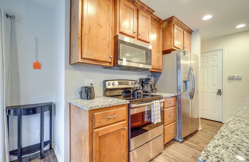 Lansing House | Covered Balcony! Family-Friendly Lansing Home