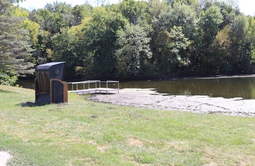 Andrew County RV Rental | Covered Western Style Wagon at AOK Campground up to 6 persons