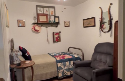 Sardis Cabin | Cozy 2-bedroom cabin in tranquil Sardis with AC comfort