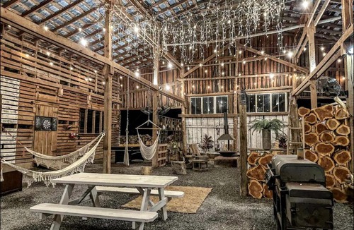 Newport Ski Chalet | Cozy A-Frame Retreat with Creekside Hammock Getaway in Newport, Tennessee