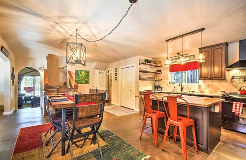Taos House | Cozy Home w/Media Room: Short Walk to Taos Plaza!