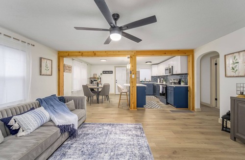 Wichita House | Cute 2BR Home with a Fire pit & Tiny Home