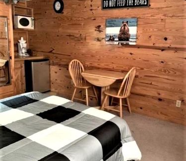 Mountain View House | Delightful Studio Cabin for Two near Mirror Lake in Mountainview, Arkansas