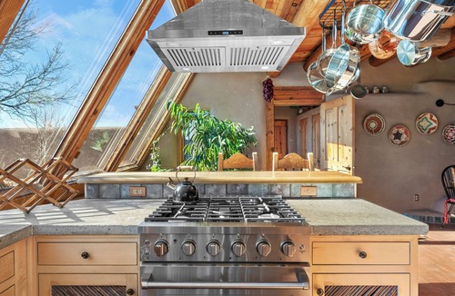 Taos House | Earthship Sanctuary and Spa with Panoramic Mesa Views