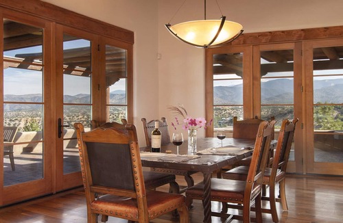 Chupadero House | Elegant 3 bedroom home with stunning views and 5 star reviews!