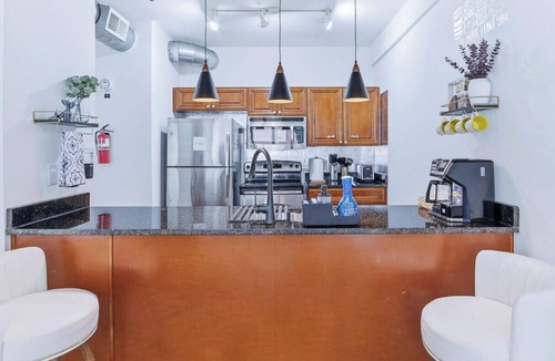Downtown Memphis Apartment | `Elvis - The Legend` Loft - Steps from Attractions