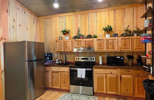 Caddo Gap Cabin | Forested Family Cabin, Pet Friendly, Nearby waterfalls and hiking trails.
