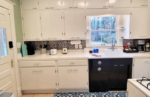 Walnut Street House | Fully Fenced Yard, Dogs Welcome, Near MSU, Mercy, and Cox Hospitals