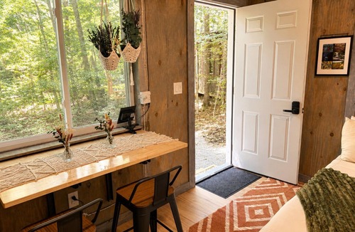 Beersheba Springs RV Rental | Glamping Cabin With AC at Greeter Falls Campground