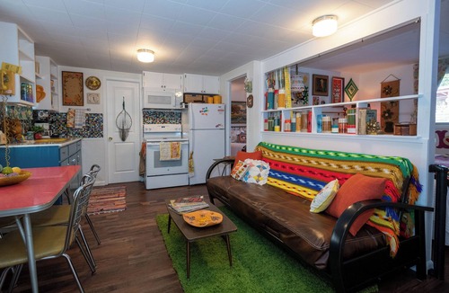 Kimberling City Cabin | Grandma's Groovy Retro Lakefront Cabin near Branson and Silver Dollar City!