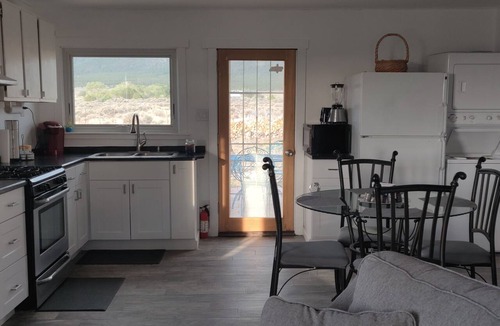 Jaroso Cabin | Hidden Haven: Open Concept Inside, Dramatic Views Outside