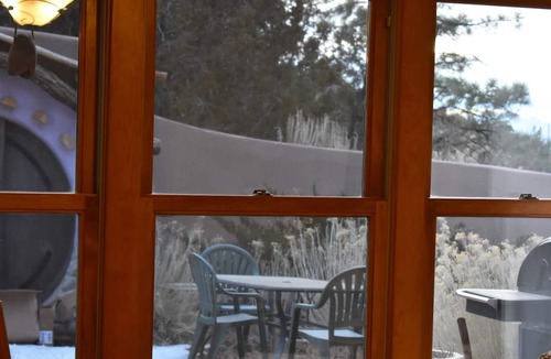 Canoncito Apartment | Hobbit House and Garden Apartment. You will enjoy Santa Fe in a unique way!