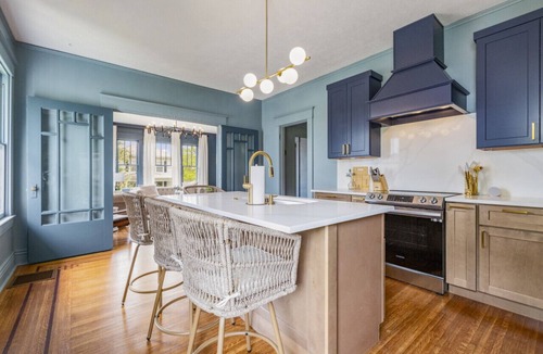 Shelbyville Apartment | Hot Tub Fire Pit Game Room and EV Charger
