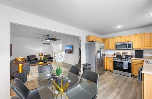 Waldron House | Kansas City Home w/Game Lounge and Movie Lounge, King Beds & Grill Sleeps 6