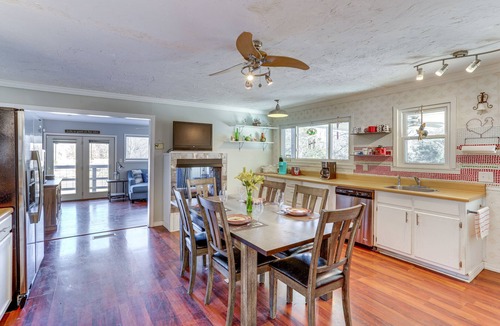 Highland House | Lakefront Highland Home w/Private Fishing Dock!
