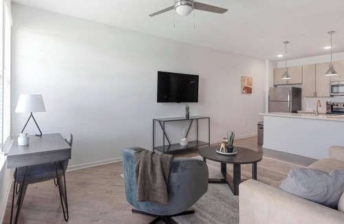 Cordova Apartment | Landing | Chic 1BD, Yoga Studio, Pool