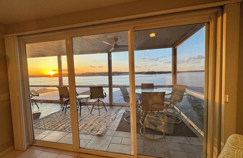 Osage Beach Condo | Lands End Condo 3Bd/3Bath End Unit with Amazing Main Channel View, Newly Updated