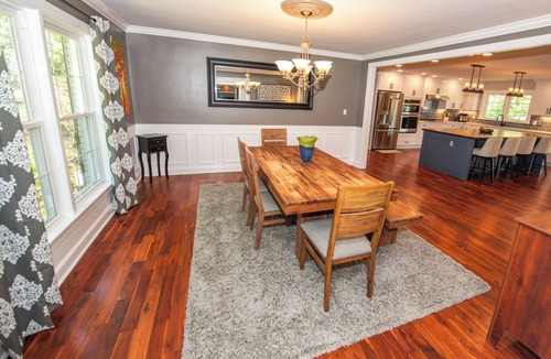 Brownsboro Zorn House | Large Home - Bar - Hot Tub - Private Back Yard