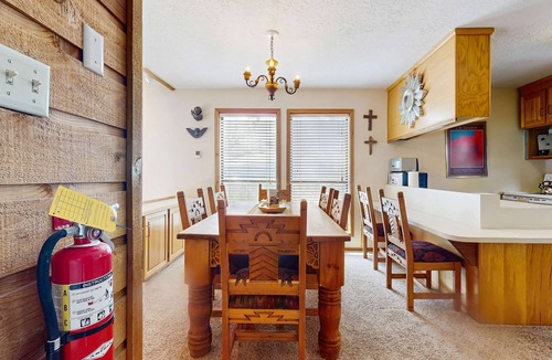Angel Fire Condo | Lift A4 Condo - Walk to Ski, Hike, Bike & Dining