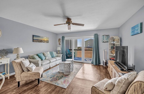 Surf City Condo | Linens, Snacks & Sea Included