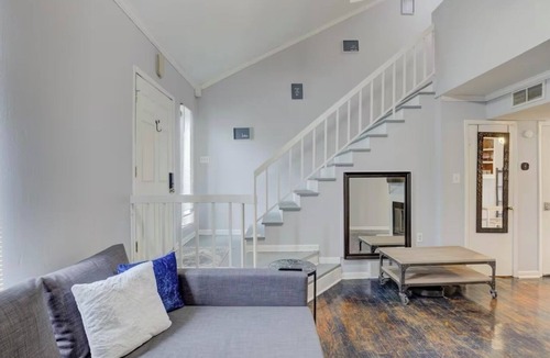 Cordova Condo | Loft-Style Condo with Fireplace & Open Concept Living