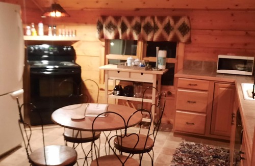 Shell Knob House | Log Cabin with lake view
