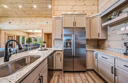 Wears Valley Cabin | Luxe 6BR w/Swim Spa, Theater, Firepit, Games!
