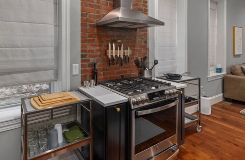 Soulard House | Luxurious Historic Soulard Home | Hot Tub & Patio