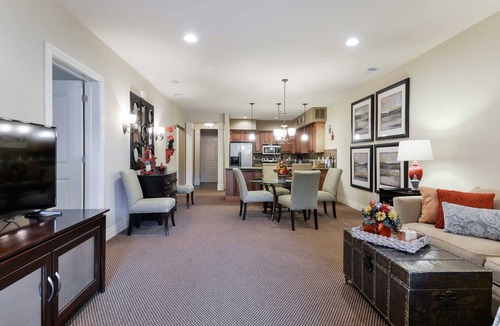 Branson Condo | Luxury 2 Bedroom Condo - Walk-In Unit, No Stairs and close to Branson Landing/1105