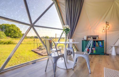 Butler Apartment | Luxury Glamping Dome w/Private Hot Tub in Butler
