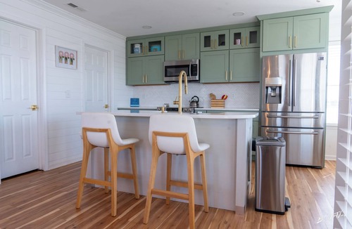 Surf City House | Luxury Home with Private Pool, Themed Rooms, Gourmet Kitchen, & Beach Amenities