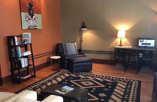 Ozark Apartment | Luxury Loft on Historic Downtown Square