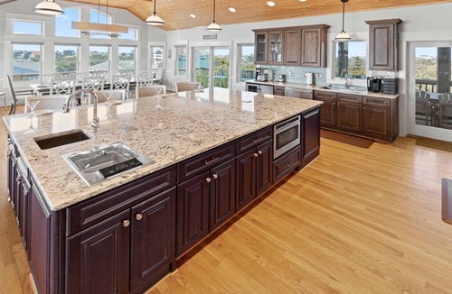 Hatteras House | Luxury Semi-Oceanfront Home w/Pool, Elevator, Theater Room, and Game Room