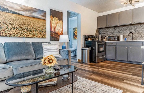 Wichita Apartment | Modern Apt in Wichita | Central | Wifi + Parking