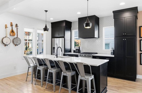 Hope Gardens House | Modern House by Downtown with Garage + Fenced-in Yard