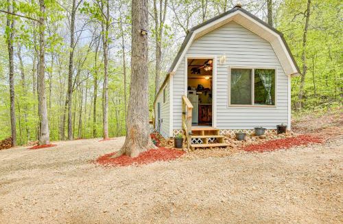 Vulcan House | Mtn-View Cabin w/Deck & Fire Pit in Des Arc!