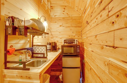 Newnata Apartment | Near White River Fishing! Studio Cabin w/Grill