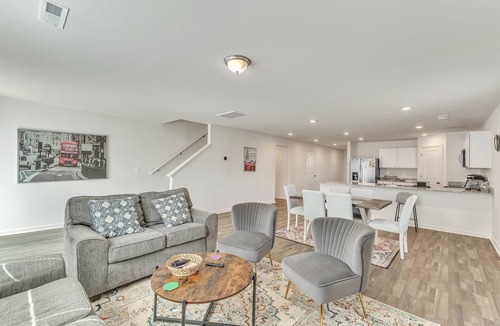 Rocky Mount House | NEW! 5BR Retreat with Garage Parking