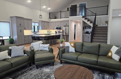 Creighton House | NEW BUILD 4 Bedroom Modern Kids Playroom Large Island Open Concept
