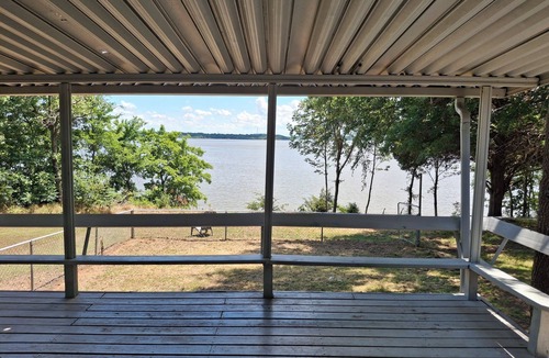 Checotah House | Newly remodeled lakefront home with hot tub, just off I-40
