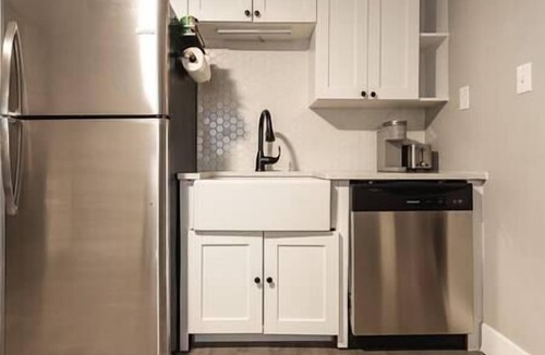 Norwood Apartment | Norwood Charm: Sleek 2BR, Ideal Location & Comfort