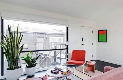 East Market District Apartment | NuLu Arts District Designer Curated Studio