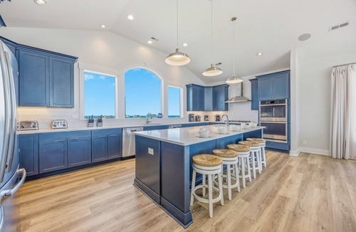 Hatteras House | Oceanfront, Dog Friendly 10BR Home in Hatteras with Elevator, Pool, Hot Tub