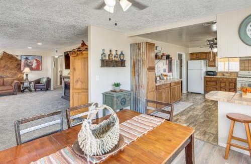 Aztec House | On 17-Acre Lot w/Barn & Patio: Rural Aztec Home