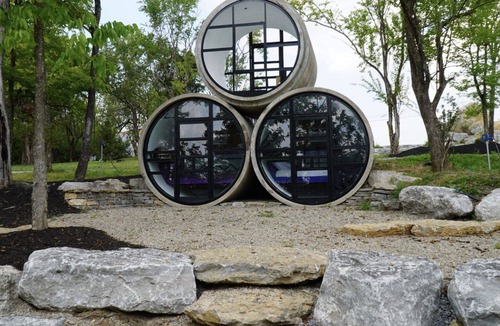 Lancaster Apartment | Our Tubes offer a camping experience for those that love the outdoors but also love a bed.
