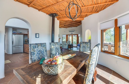 Glorieta House | Panoramic Vistas: Glorieta Adobe Near Pecos River