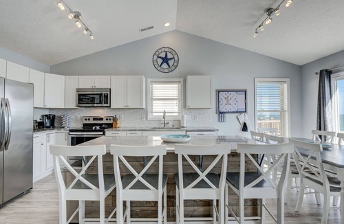 Surf City House | Paradise Found! Fabulous, Flexible, Beach Front Luxury! HotTub, Best Location!