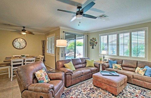 Estrella Mountain Ranch House | Patio + Pool Table: Estrella Oasis Near Hiking!